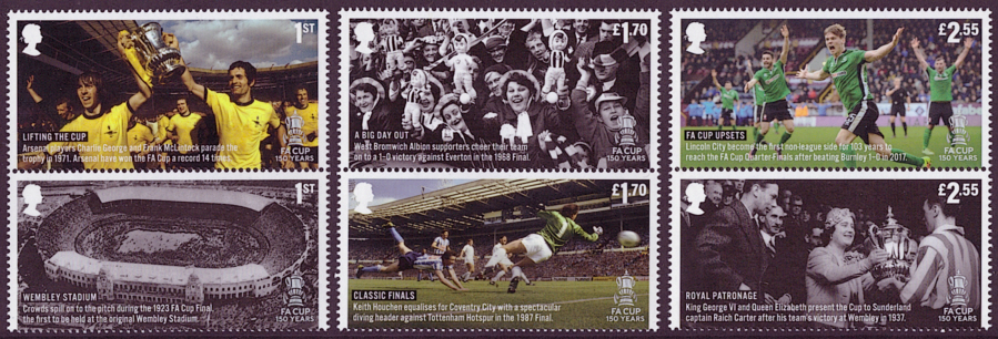 (image for) SG4636 / 41 2022 The FA Cup unmounted mint set of 6 - Click Image to Close